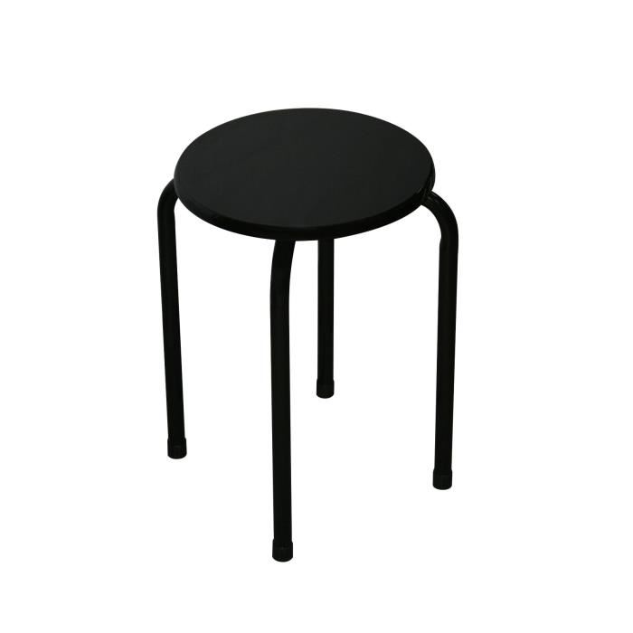 Tabouret bas fer forgé