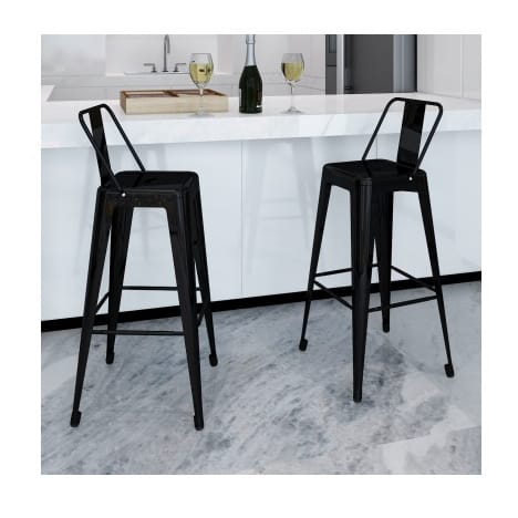 Tabouret de bar medaillon