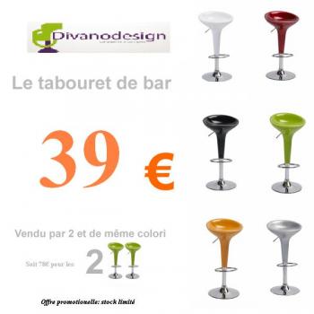 Tabouret de bar destockage