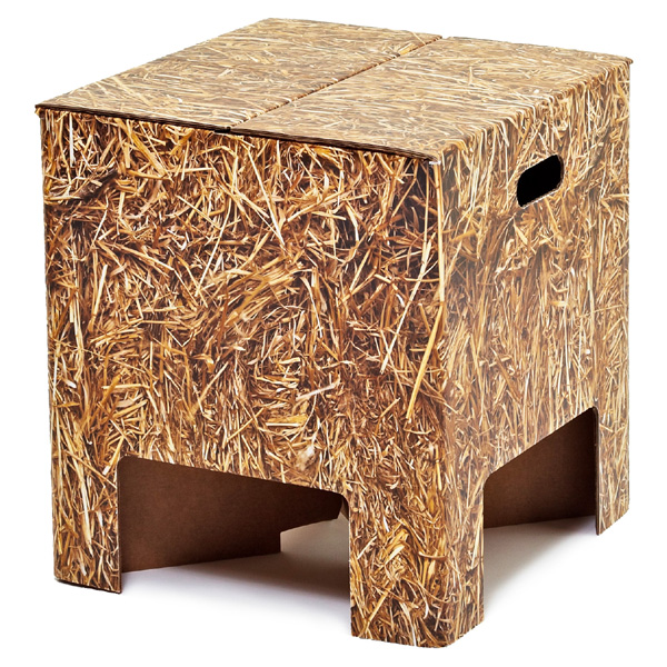 Tabouret design en carton