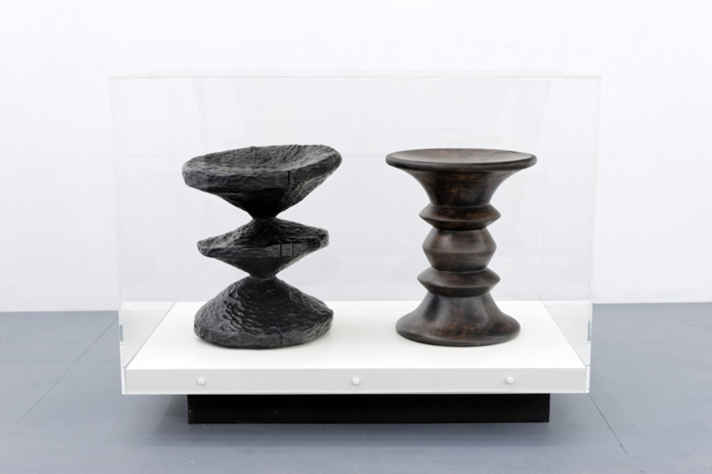 Tabouret zig zag