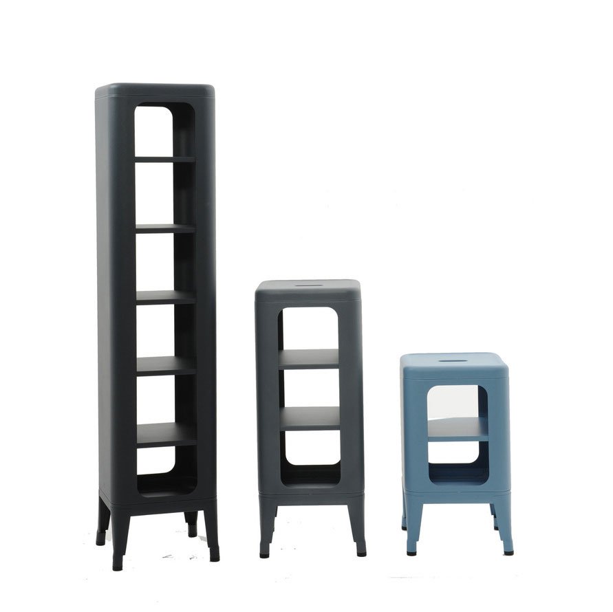 Meuble tabouret tolix