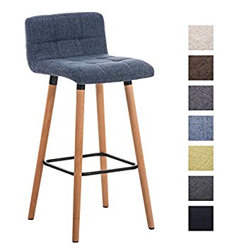 Tabouret de bar avec grand dossier