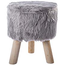 Faire un tabouret en fourrure