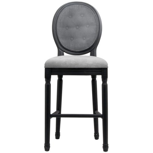 Tabouret de bar capitonné