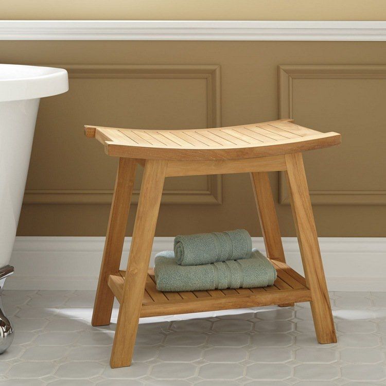Tabouret de douche contemporain