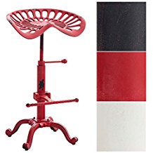 Tabouret bar industriel inox