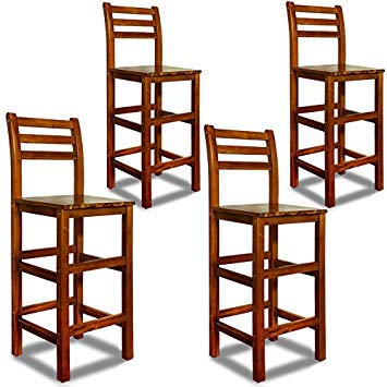 Tabouret de bar en acacia