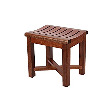 Tabouret de douche bois