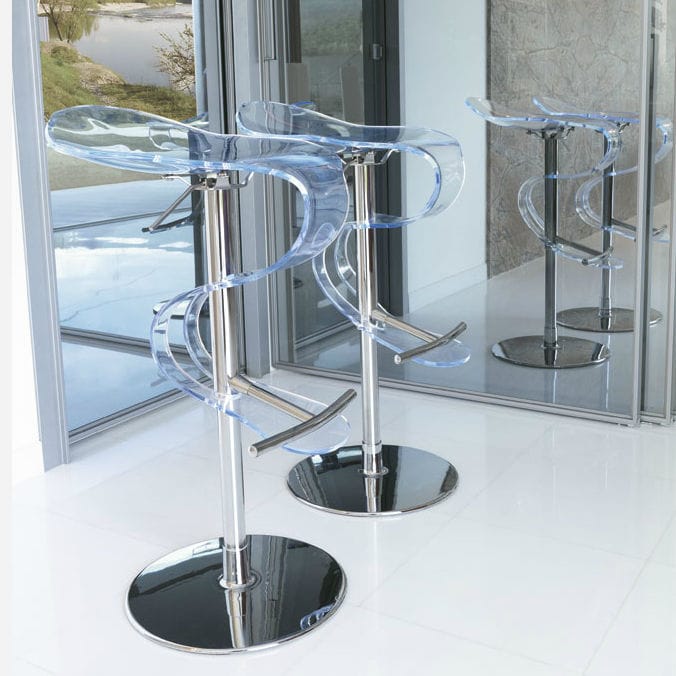 Tabouret design plexiglas