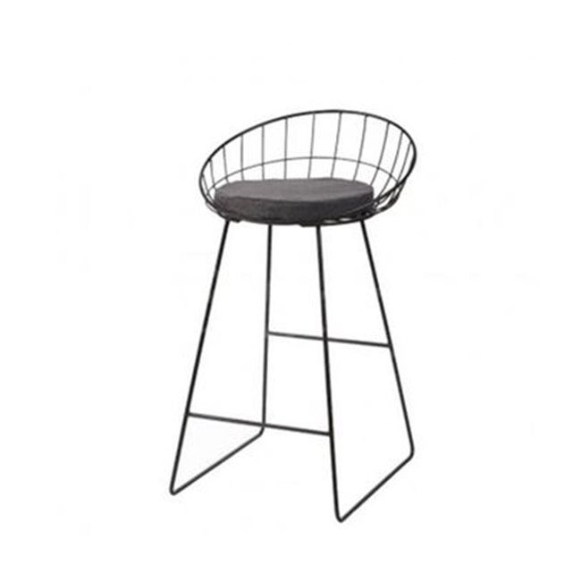 Chaise de bar metal noir
