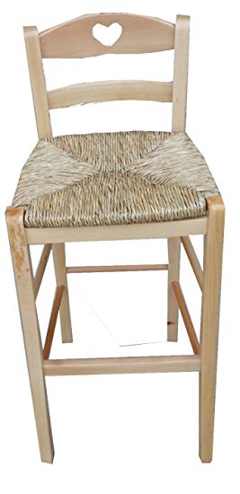Tabouret snack design avec dossier
