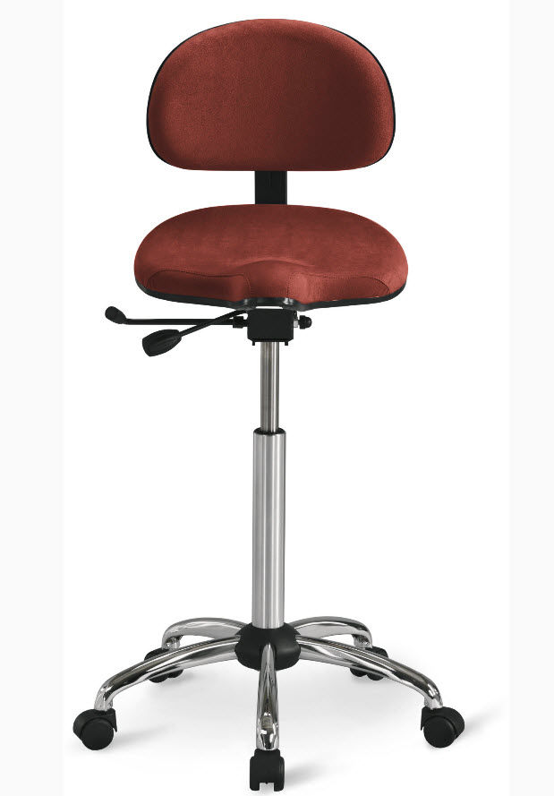 Tabouret roulette haut