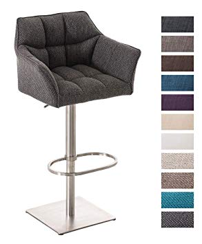 Tabouret transparent avec dossier