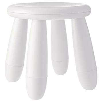 Tabouret ikea blanc