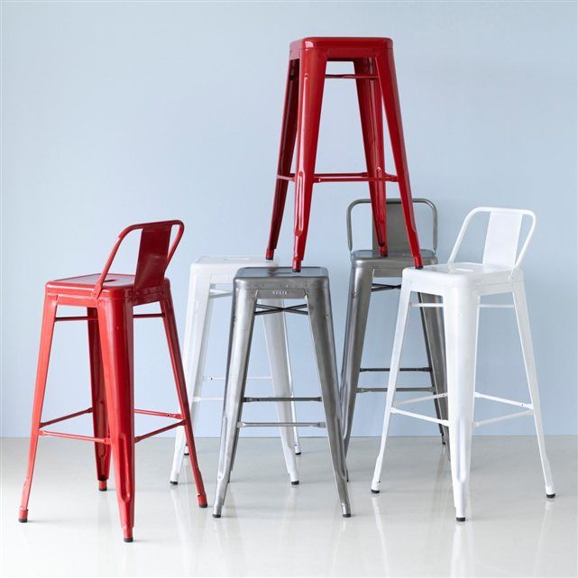Tabouret chaise tolix