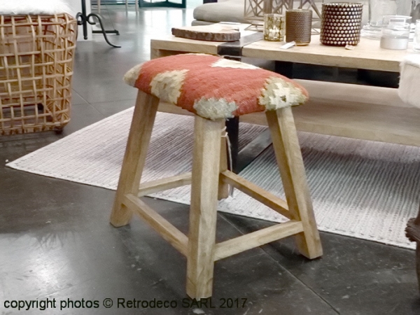 Tabouret kilim