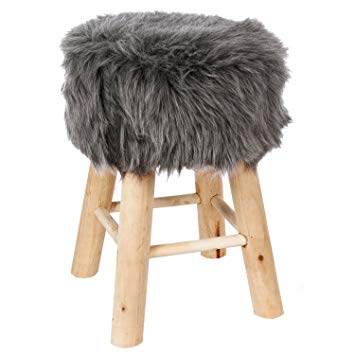 Tabouret fourrure atmosphera