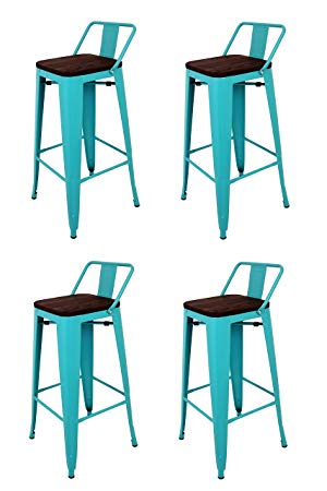 Tabouret tolix turquoise