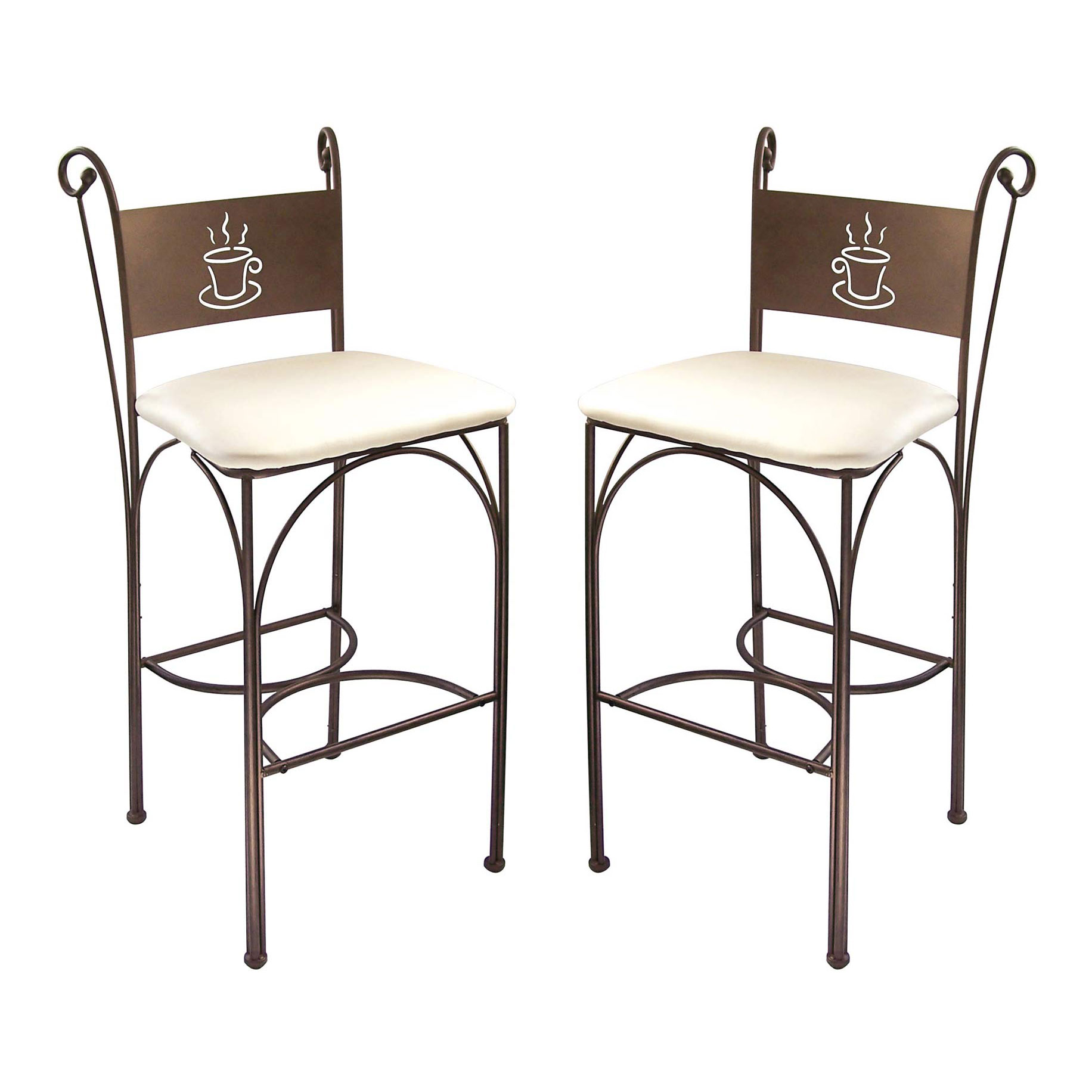 Tabouret de bar cappuccino