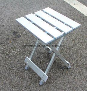 Tabouret pliable alu
