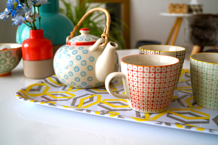 Tabouret fourrure zara home