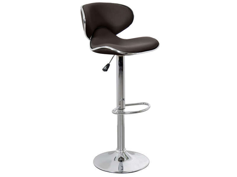 Tabouret de bar 4 pieds scandinave