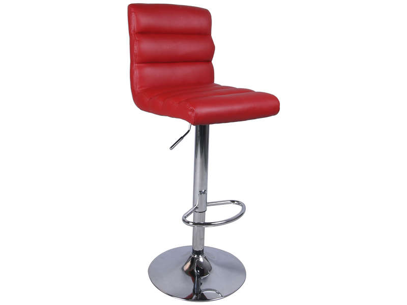 Tabouret de bar rouge conforama