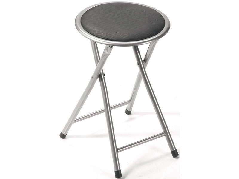 Tabouret pliable avec dossier pas cher