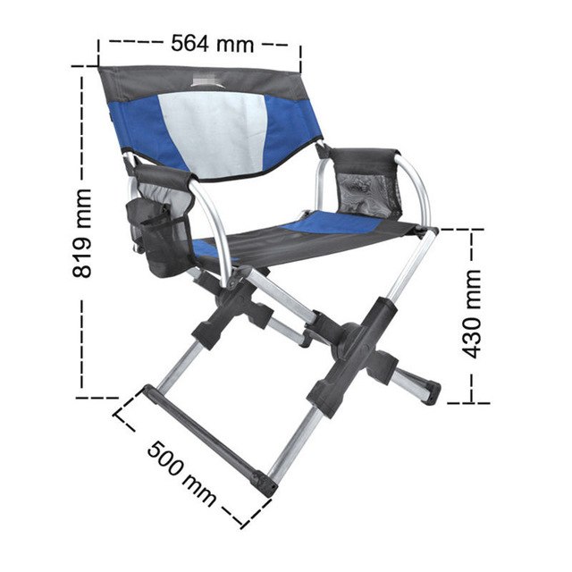 Tabouret camping avec dossier