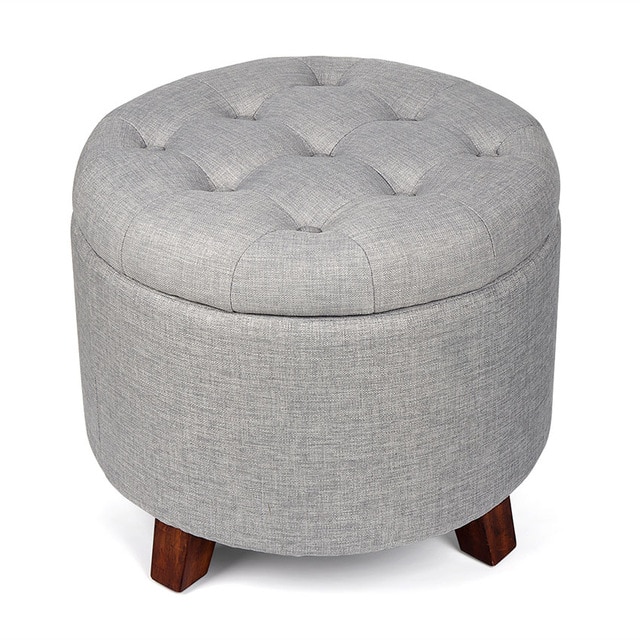 Tabouret capitonné