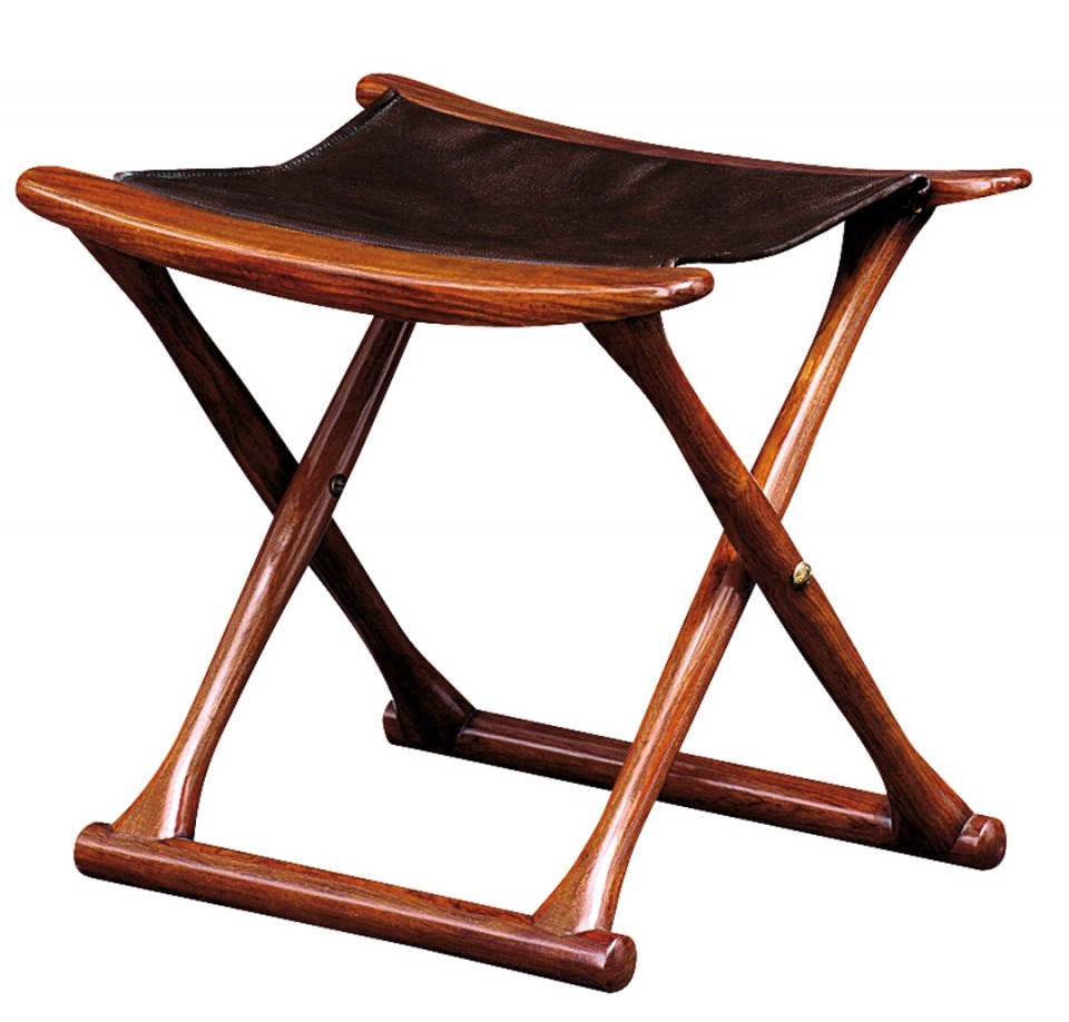 Tabouret pliant marine