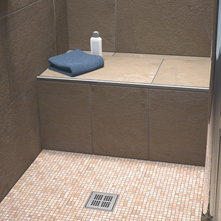 Tabouret douche italienne