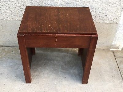 Tabouret piano art déco