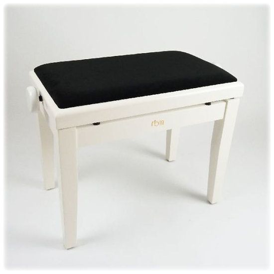 Tabouret piano blanc pas cher