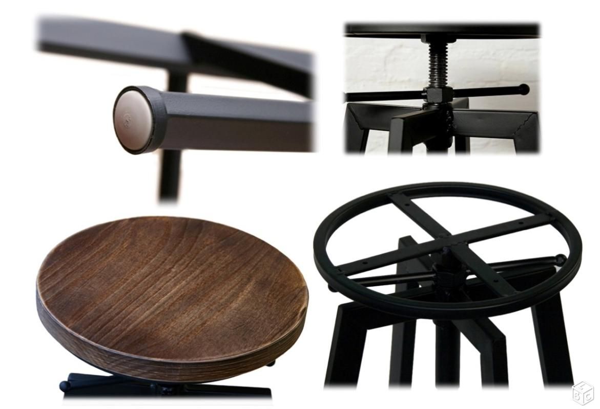 Tabouret à vis design