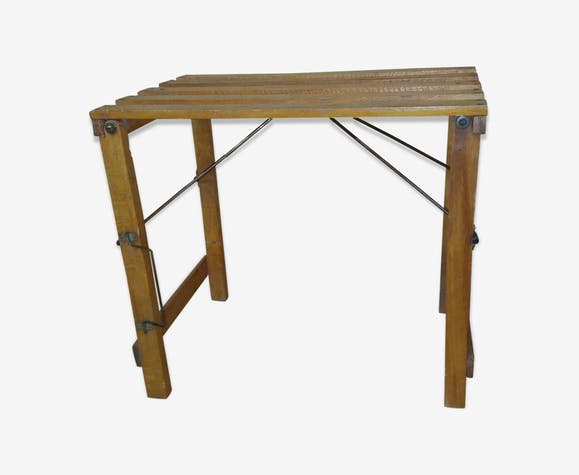 Tabouret pliant ancien