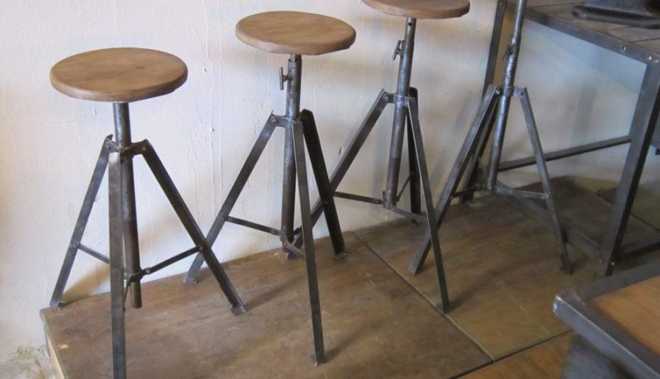Tabouret de bar en z hauteur 85 cm