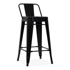 Tabouret bas avec dosseret