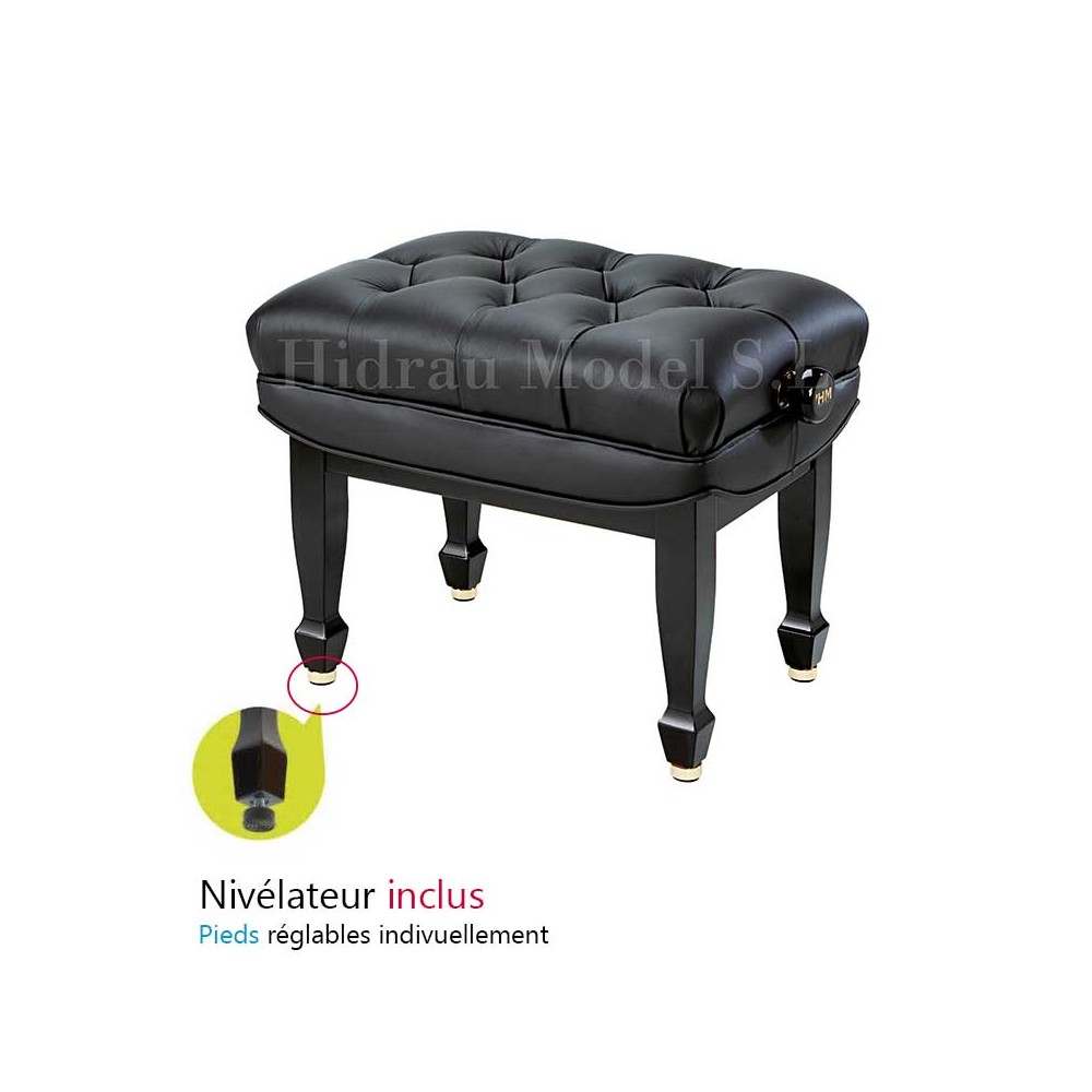 Banquette piano inclinable