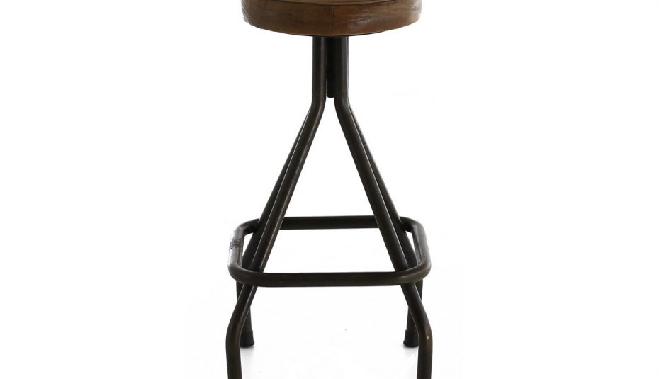 Faux tabouret tolix
