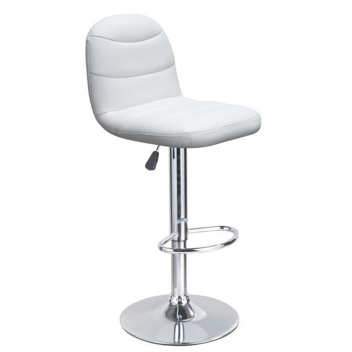 Tabouret de bar billy blanc