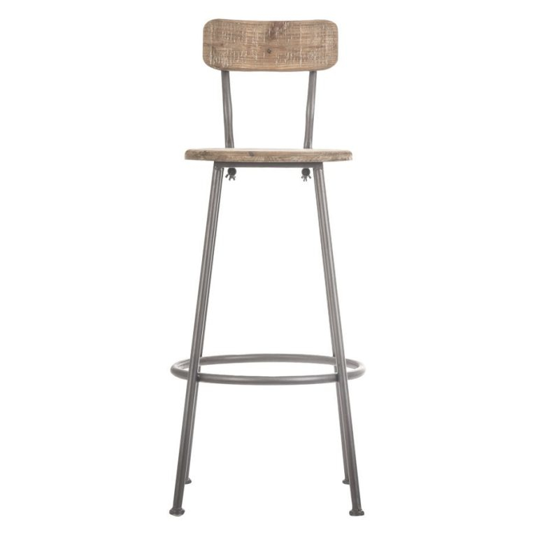 Chaise bar avec dossier