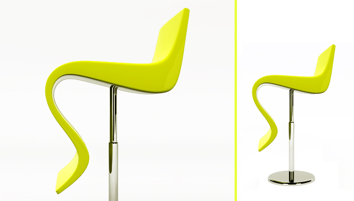 Tabouret de bar design et confortable