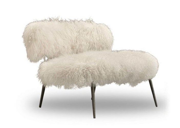 Tabouret fourrure vima