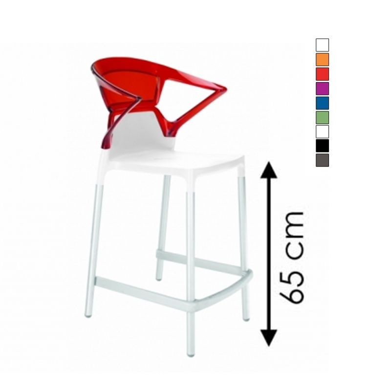 Tabouret de bar hauteur assise 55 cm