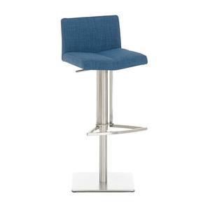 Tabouret de bar reglable tissu