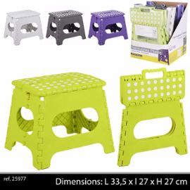 Tabouret pliant couleur