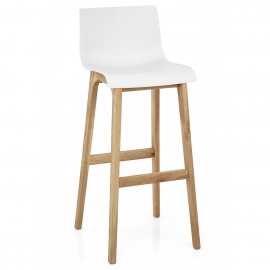 Tabouret de bar pied en bois