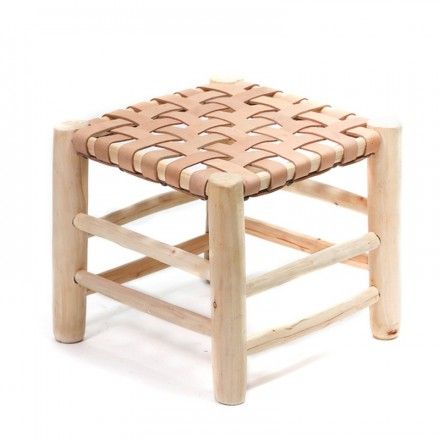 Tabouret bas marocain